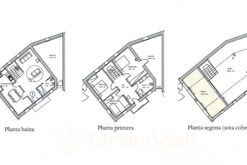 34 Plànols casa Masovers