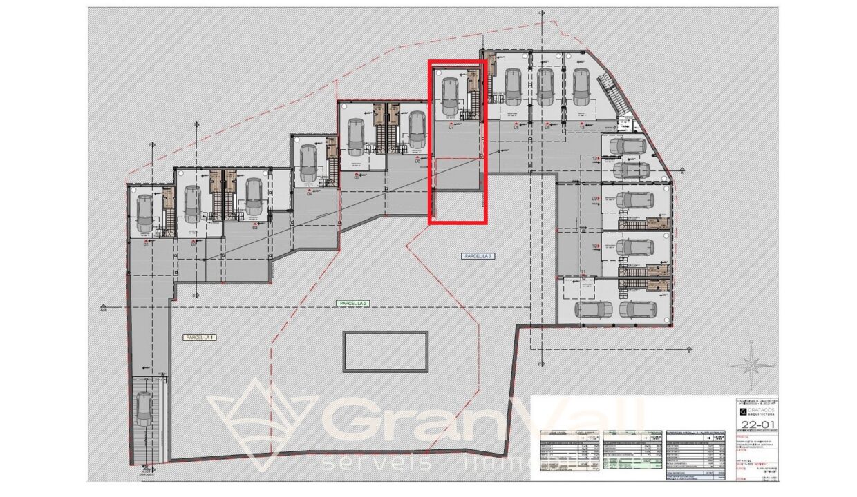 Plànol general planta soterrani CASA 7